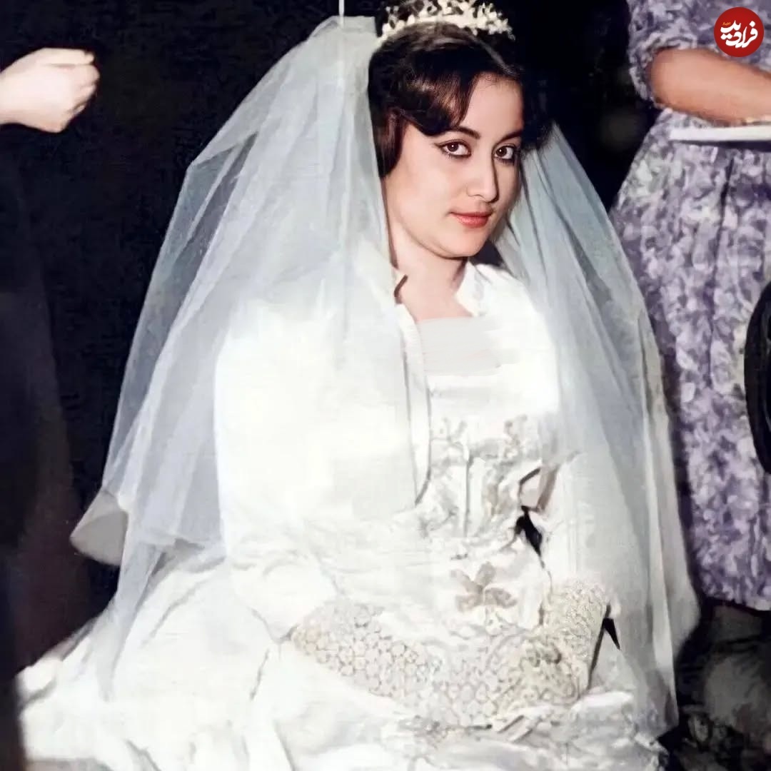 چهره حمیرا در مراسم عقدش