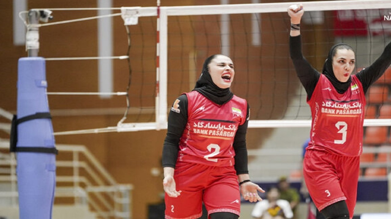 مدال طلای تاریخ والیبال زنان ایران