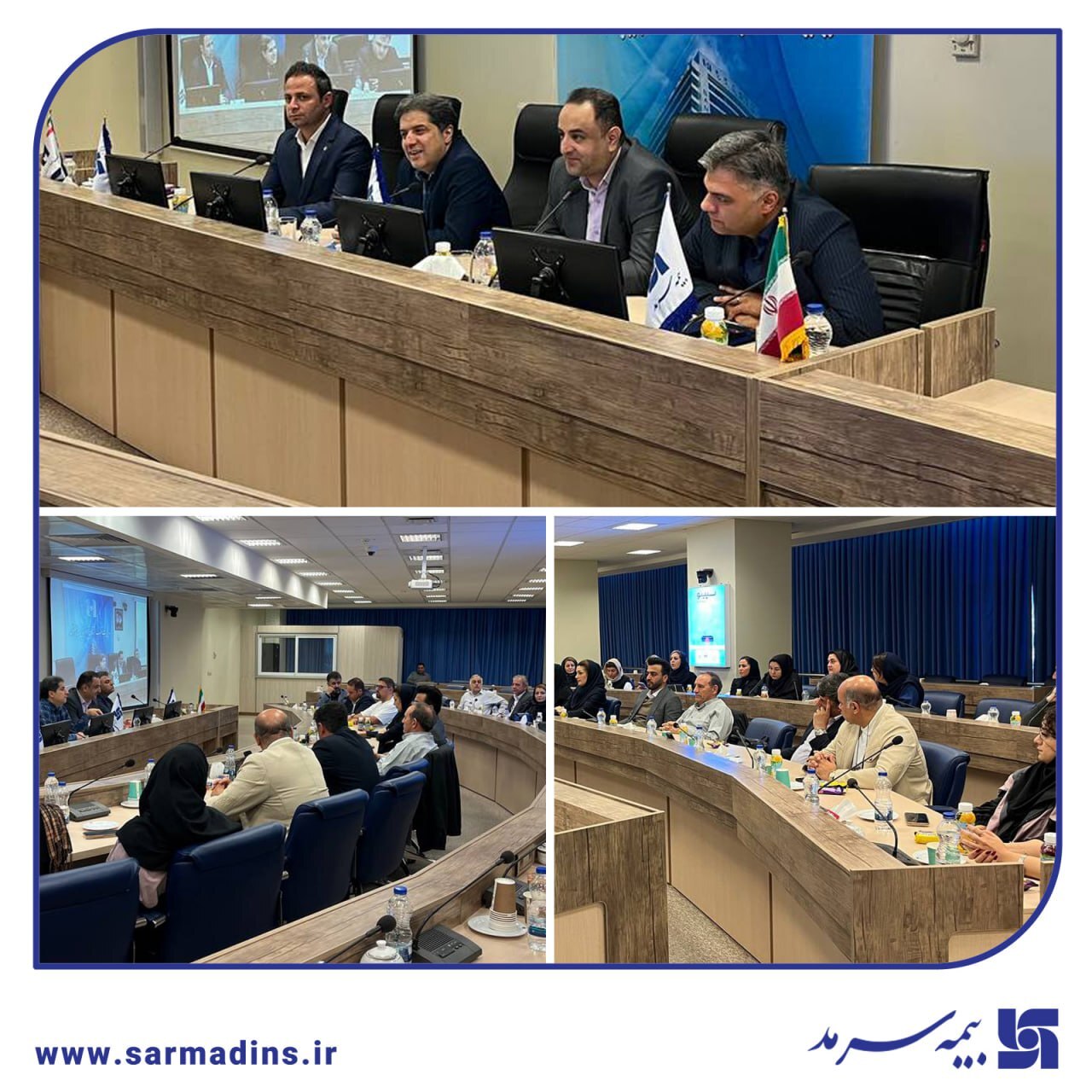 تأکید بر نقش آموزش نمایندگان در توسعه و ارتقاء شبکه فروش بیمه سرمد