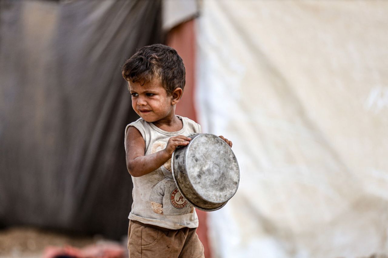 حال کودکان در غزه