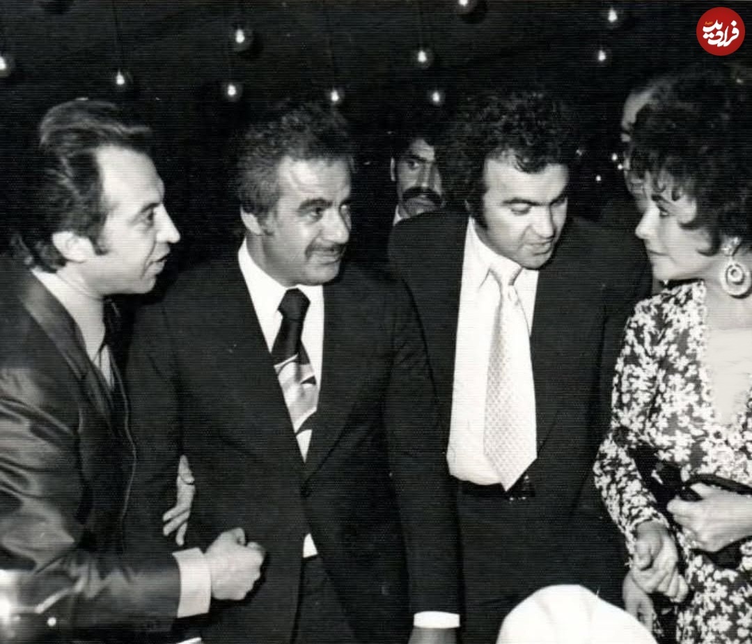 دیدار ناصر ملک مطیعی با الیزابت تیلور