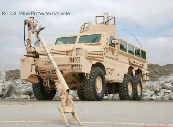 معرفی خودروی مین روب RG-۳۳ L