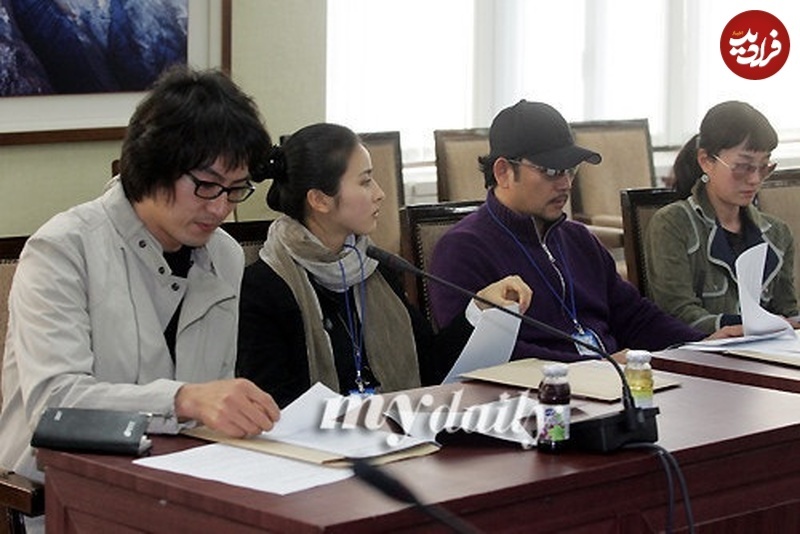 جومونگ در جلسه آموزشی