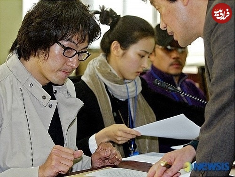 جومونگ و سوسانو در جلسه آموزشی قبل از سفر به کره شمالی
