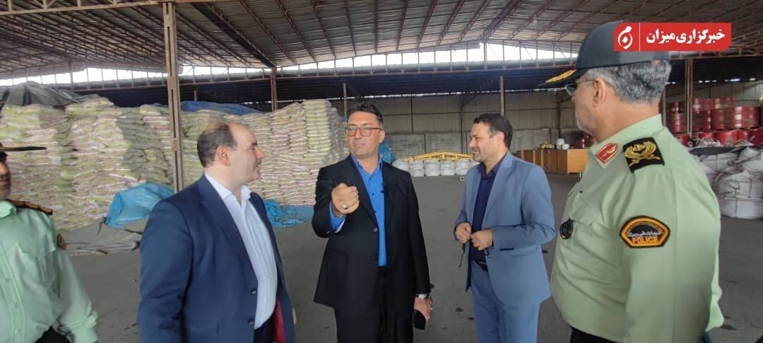 کشف انبار  ۱۶۰۰ تن برنج احتکار شده در بندرعباس