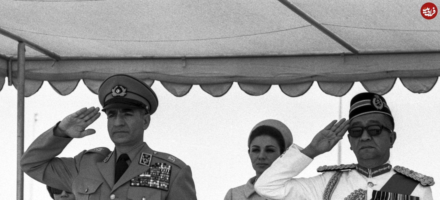 ژست نظامی محمدرضا پهلوی