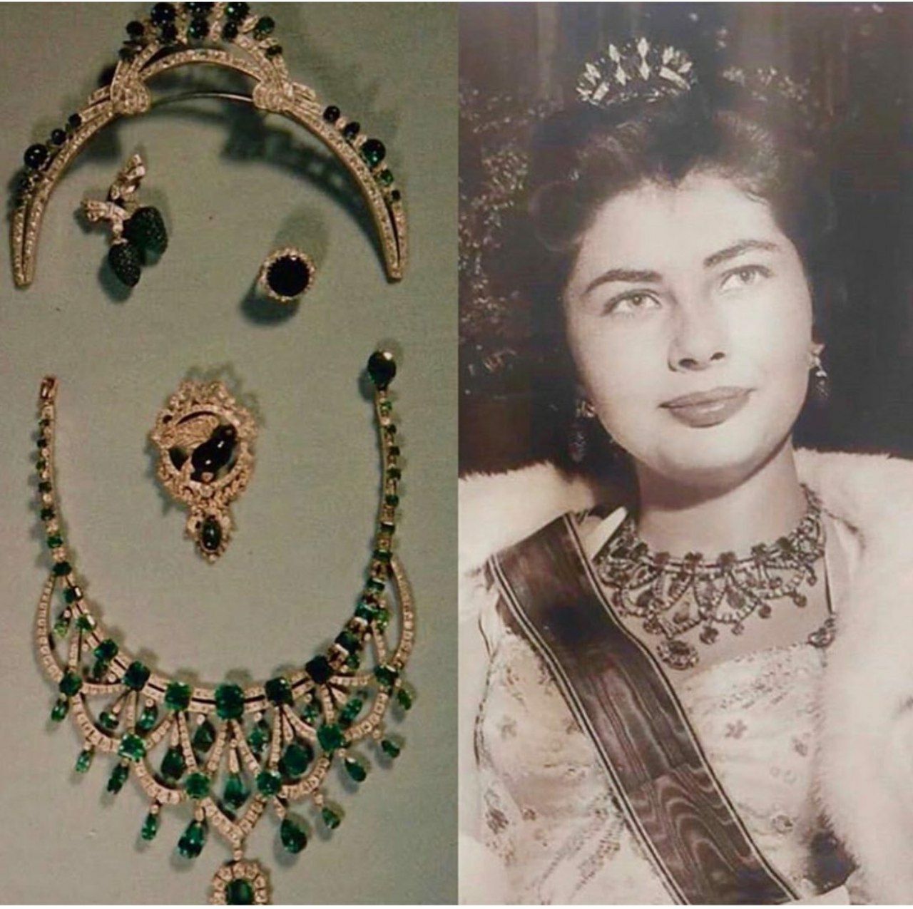 جواهرات سلطنتی محمدرضا پهلوی