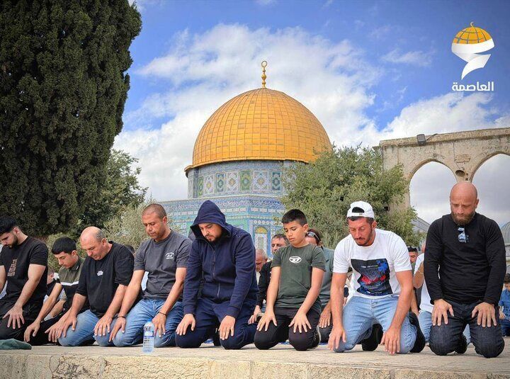 عکس/ نخستین نماز جمعه در غزه پس از آتش‌بس