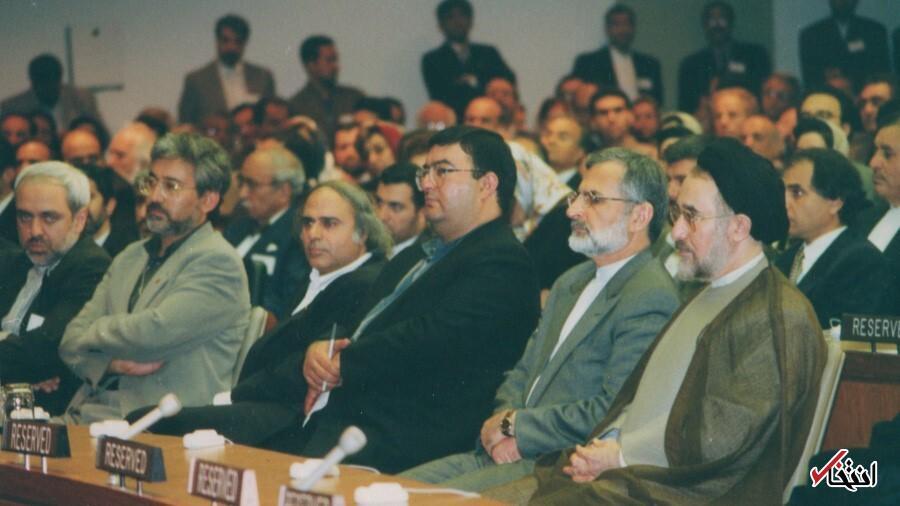 محمد خاتمی، کمال خرازی و احمد بورقانی