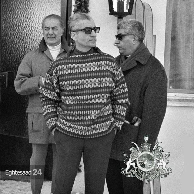 محمدرضا پهلوی در سوییس