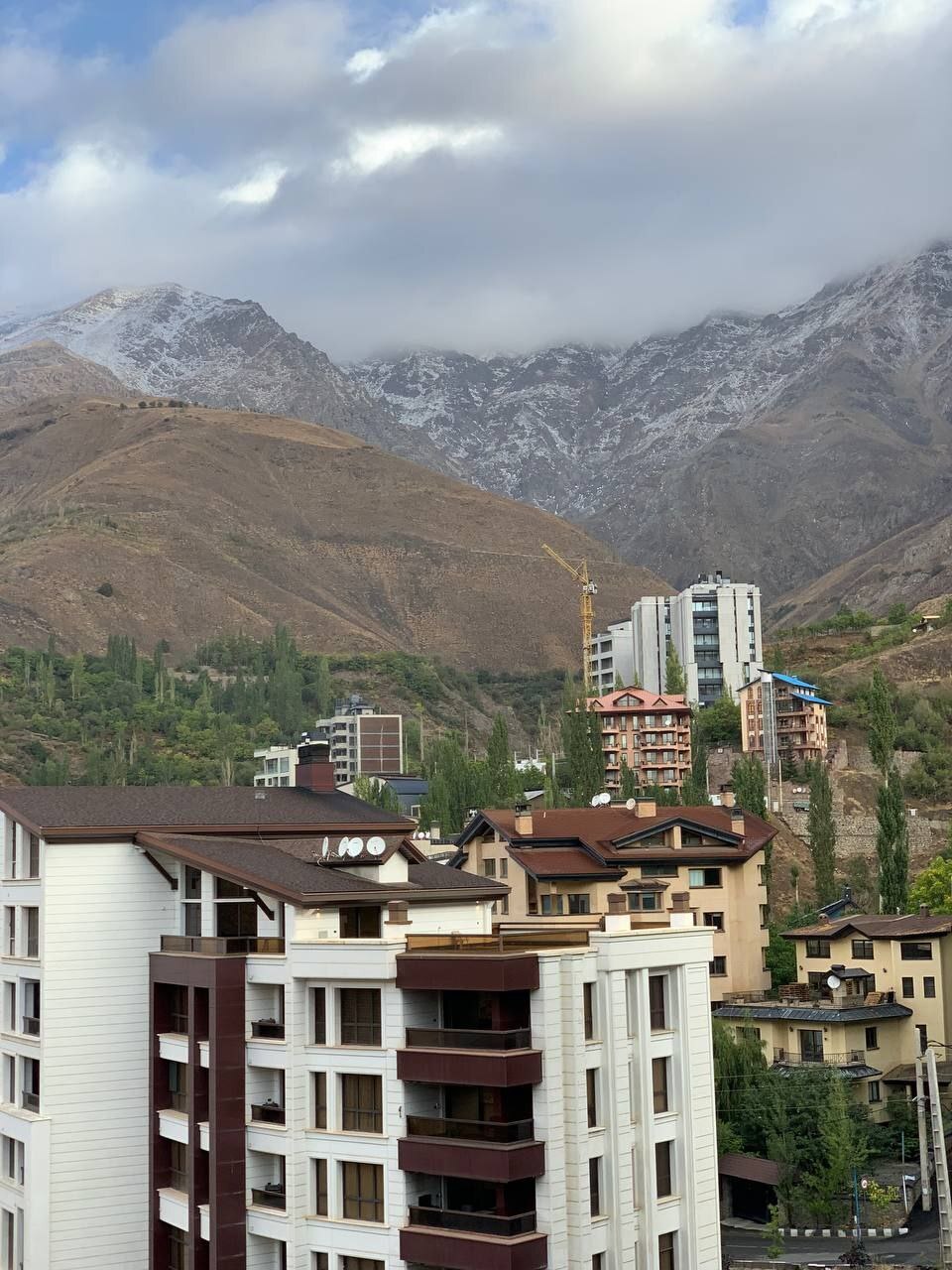 حال و هوای زیبای دربندسر تهران