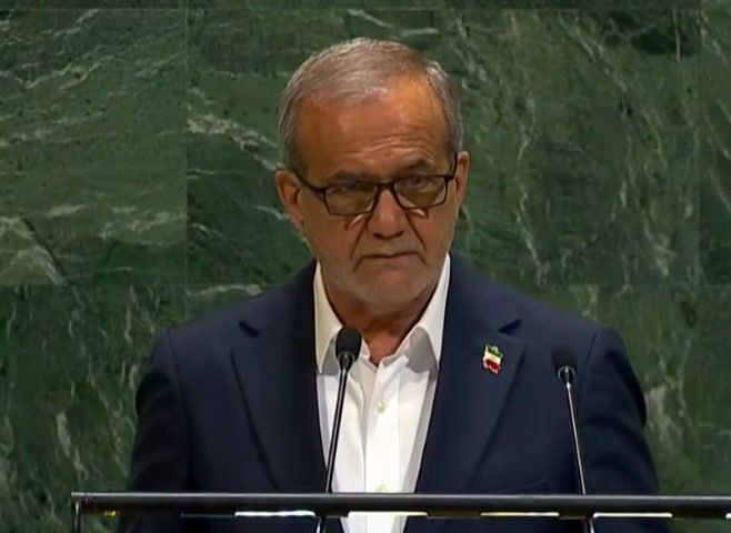 پزشکیان: ایران هرگز به دنبال ساخت سلاح هسته ای نبوده و نخواهد بود پزشکیان: ایران هرگز به دنبال ساخت سلاح هسته ای نبوده و نخواهد بود