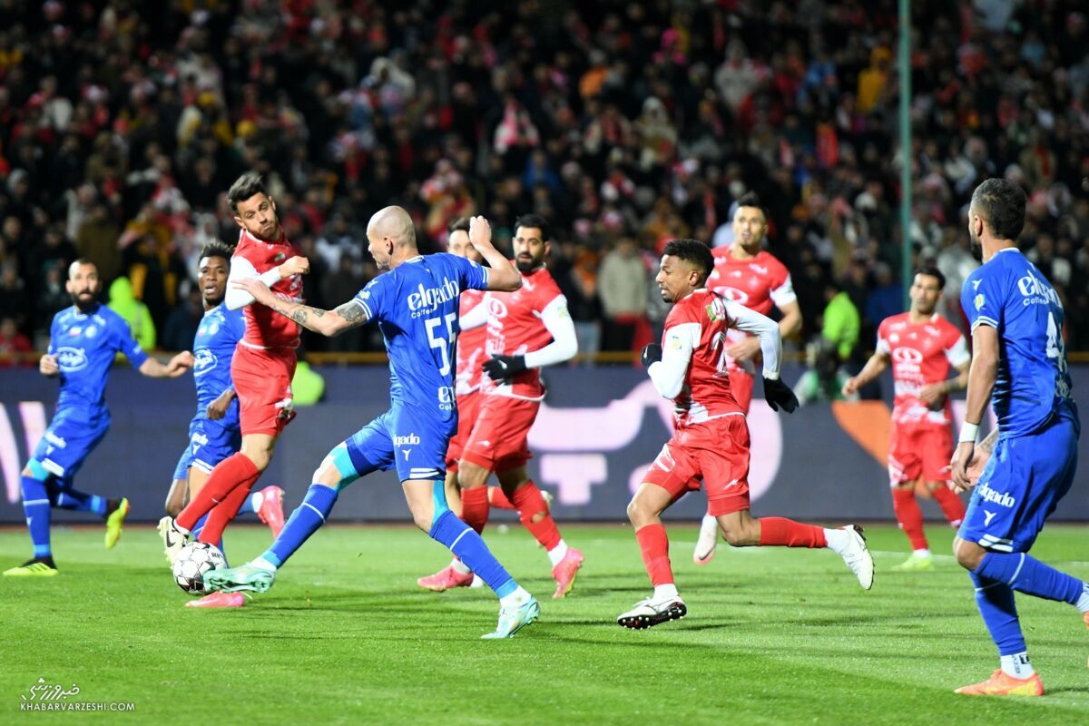 بازیکنان استقلال و پرسپولیس