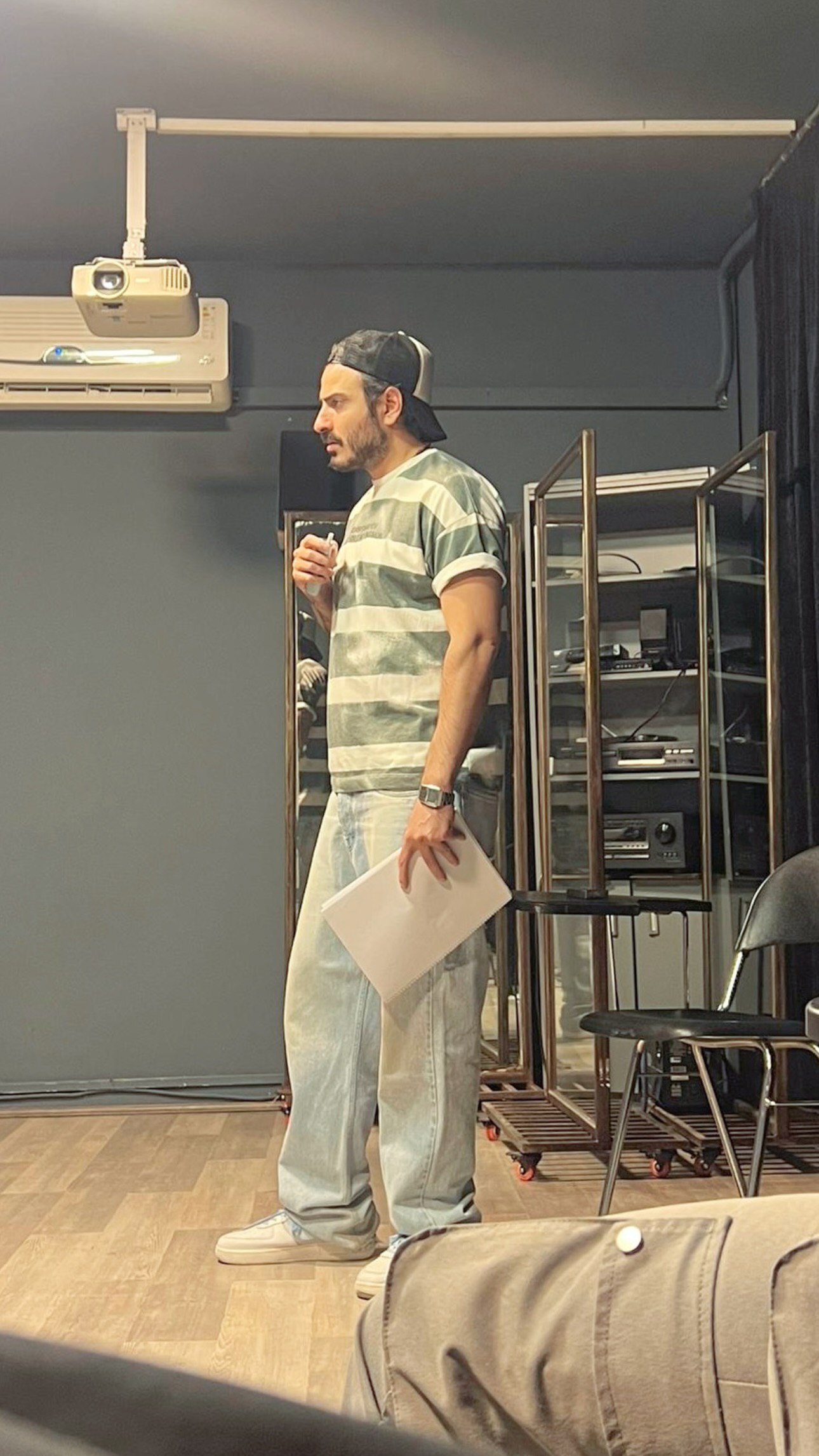 استایل بامزه امین شعرباف