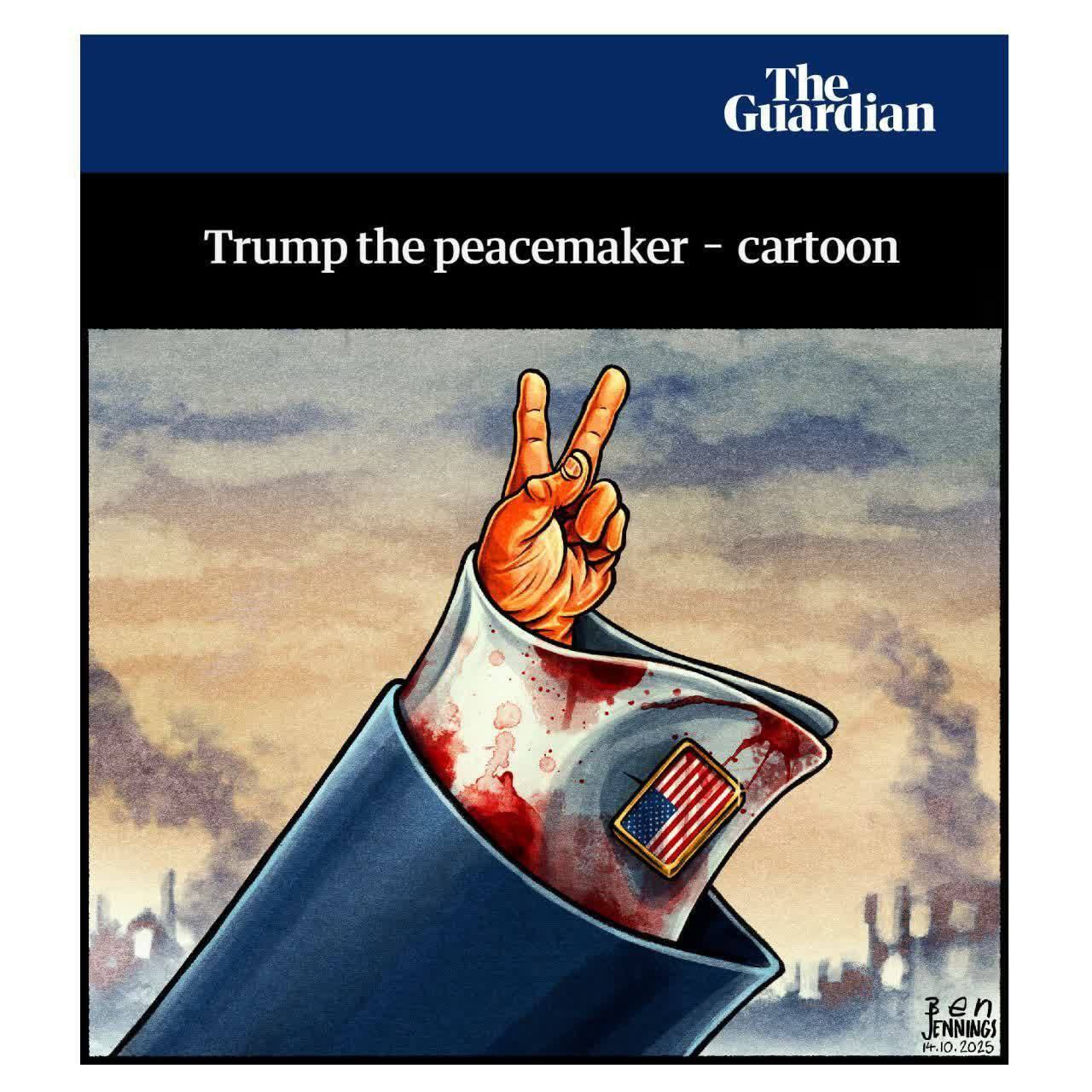 کنایه روزنامه گاردین به ترامپ