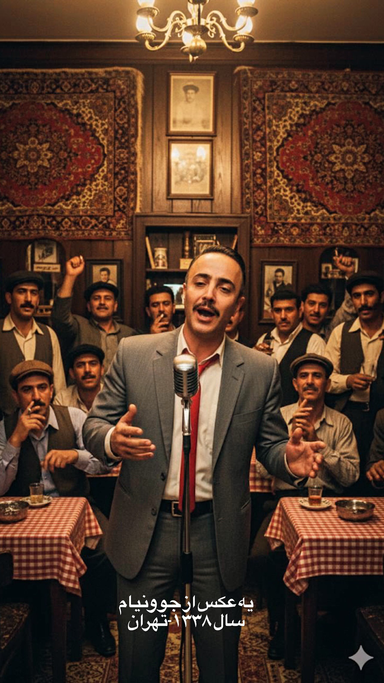 استایل متفاوت از ناصر زینعلی