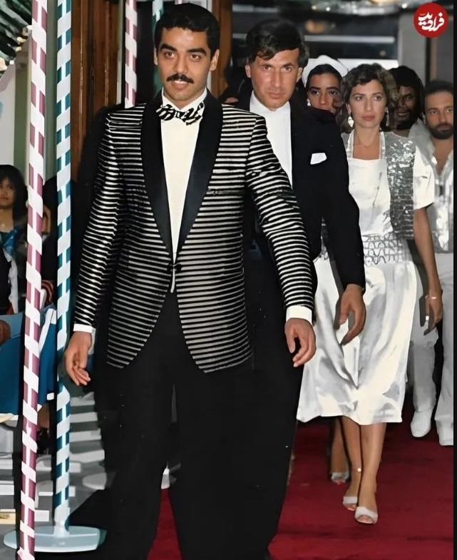 عدی صدام حسین در مراسم عروسی برادرش ۴۰ سال پیش