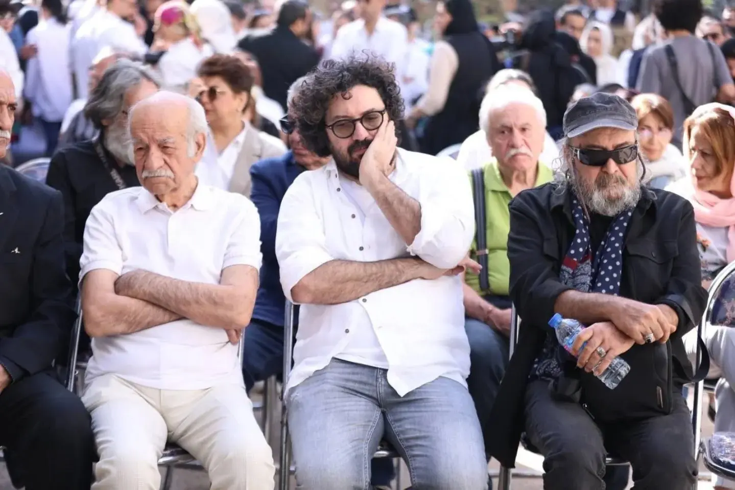 مراسم تشییع ناصر تقوایی