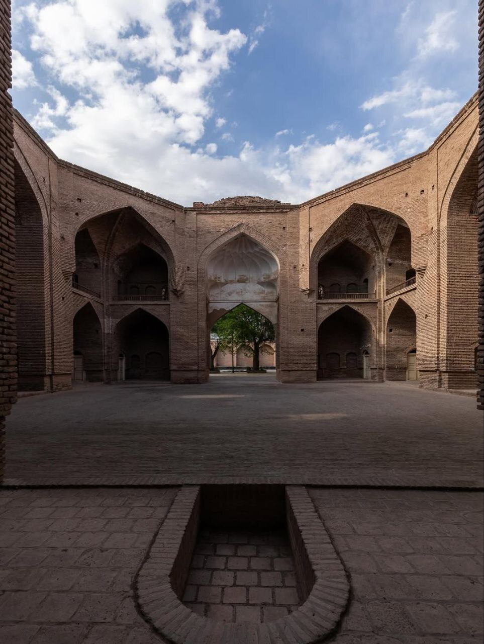 نمایی بی نظیر از مسجد مطلب‌خان