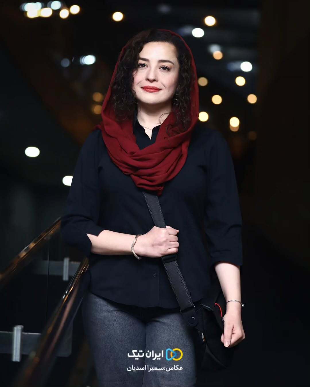 مهراوه شریفی‌نیا در یک مراسم