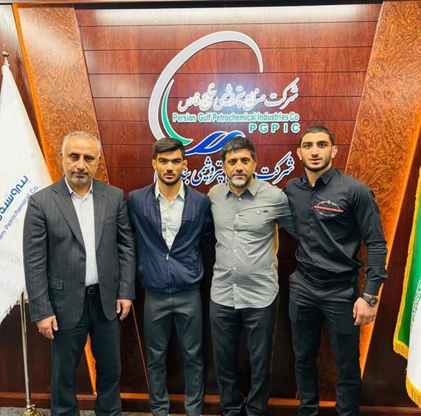 قهرمانان خوزستانی کشتی فرنگی جهان، در پتروشیمی بندرامام استخدام شدند قهرمانان خوزستانی کشتی فرنگی جهان، در پتروشیمی بندرامام استخدام شدند