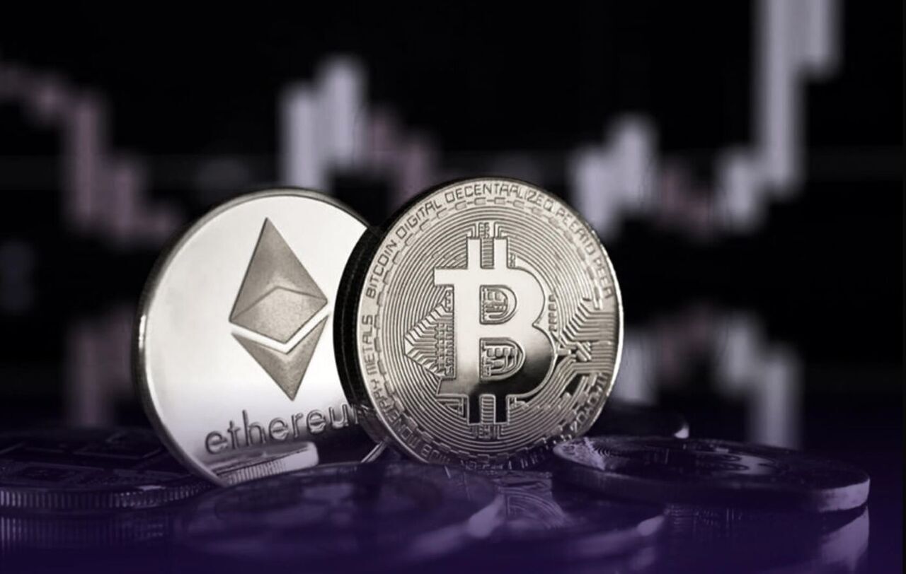 کاهش قیمت بیت کوین و اتریوم