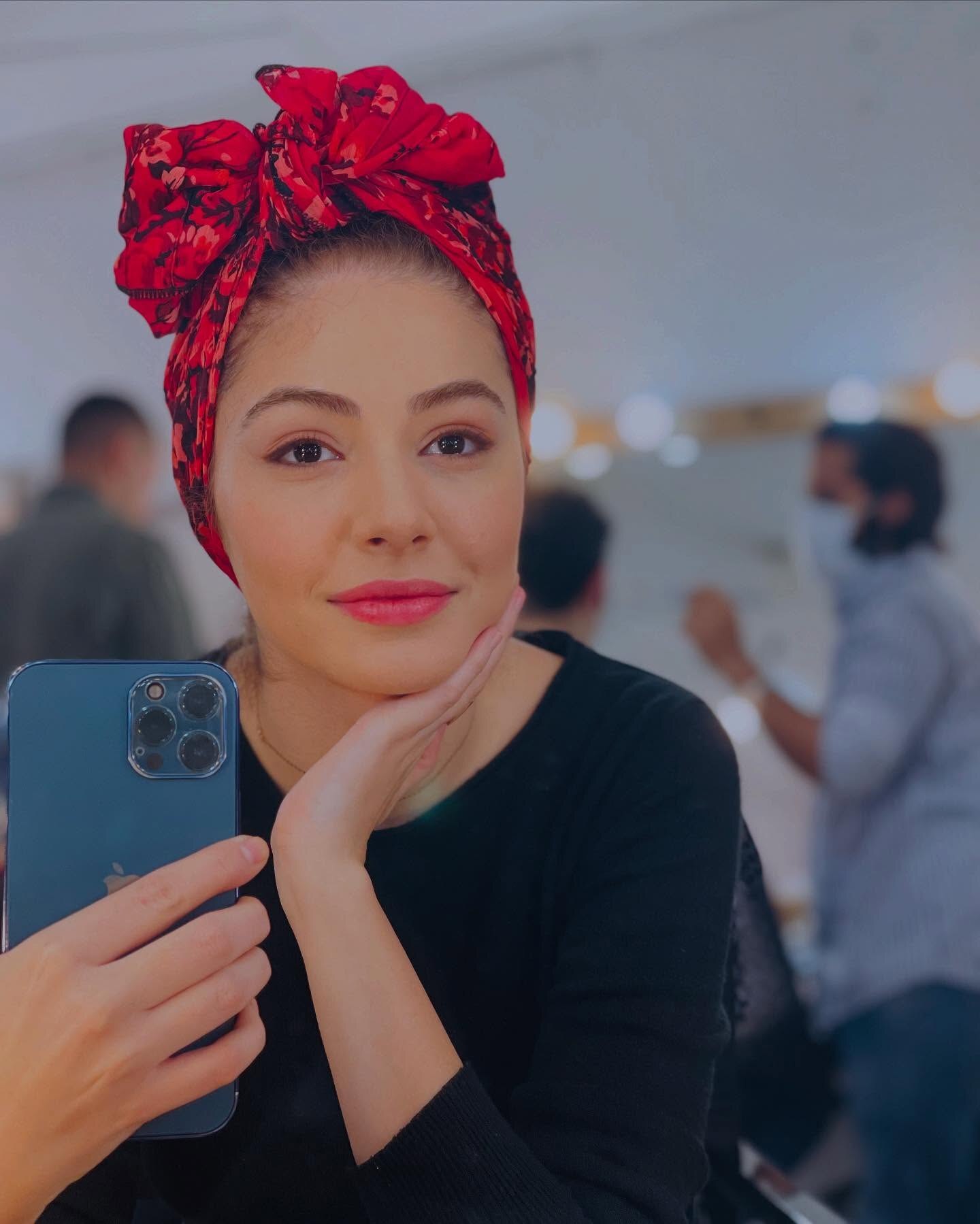 ژست هنری بازیگر خاتون