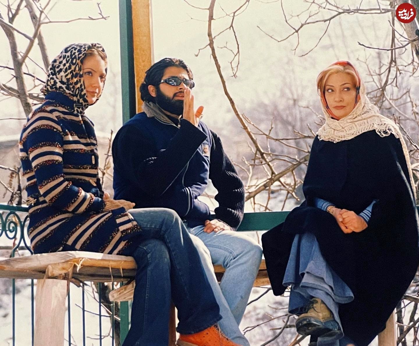 مهناز افشار در کنار فریماه فرجامی