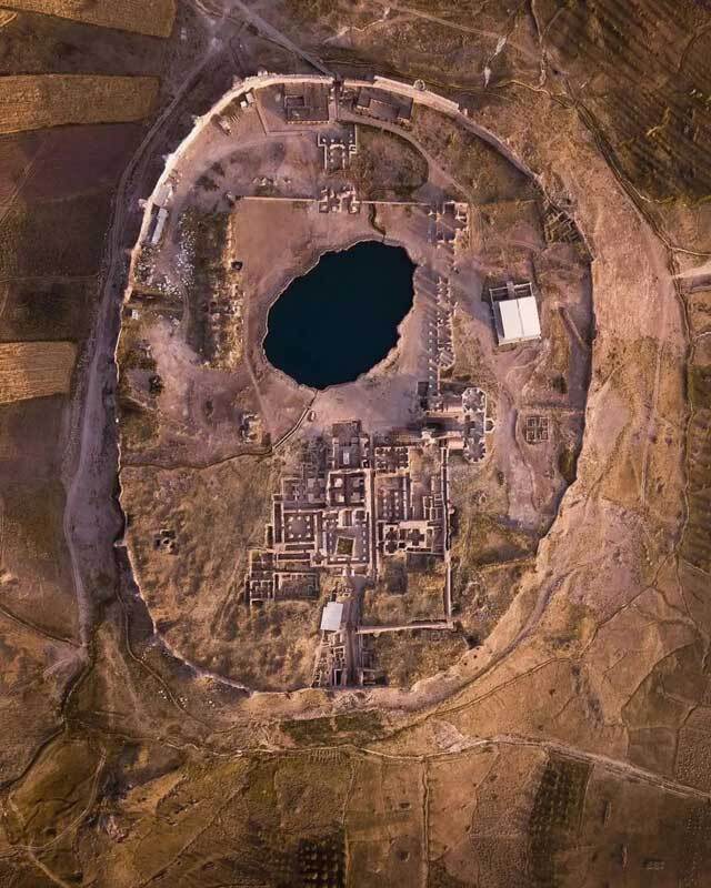 تخت سلیمان اثر تاریخی آذربایجان غربی