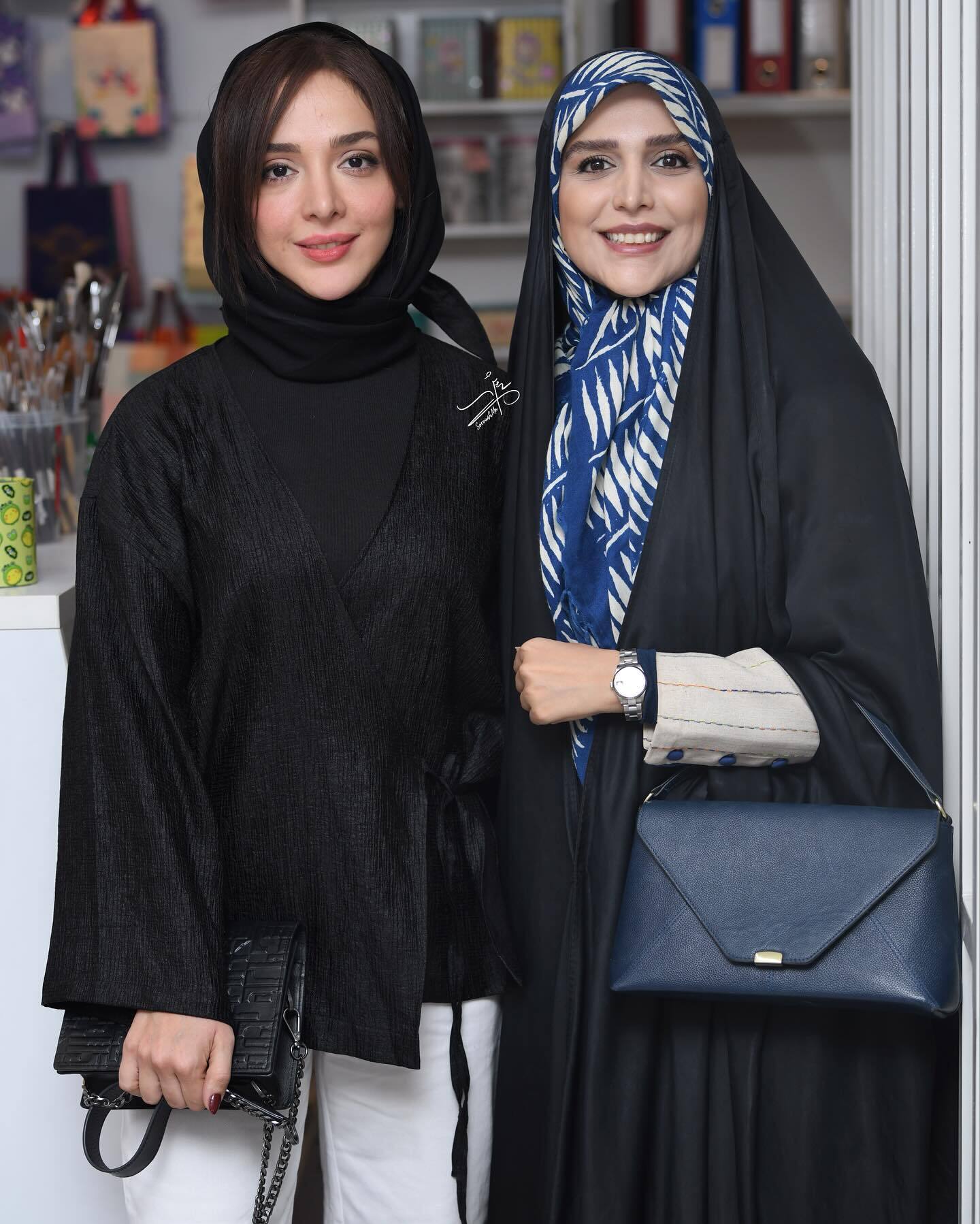 مژده لواسانی با یاسمن لحظه گرگ‌ومیش