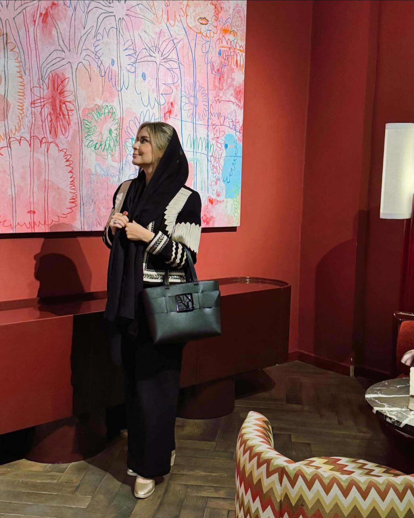 نجمه جودکی در اروپا با استایل لاکچری