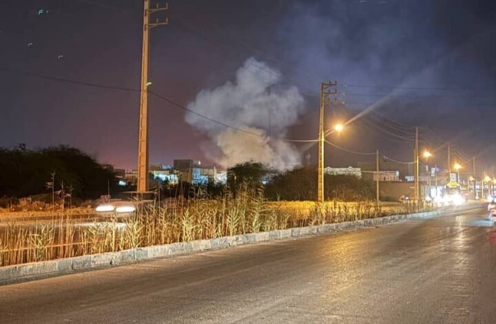 وقوع انفجار در بندر دیر بوشهر