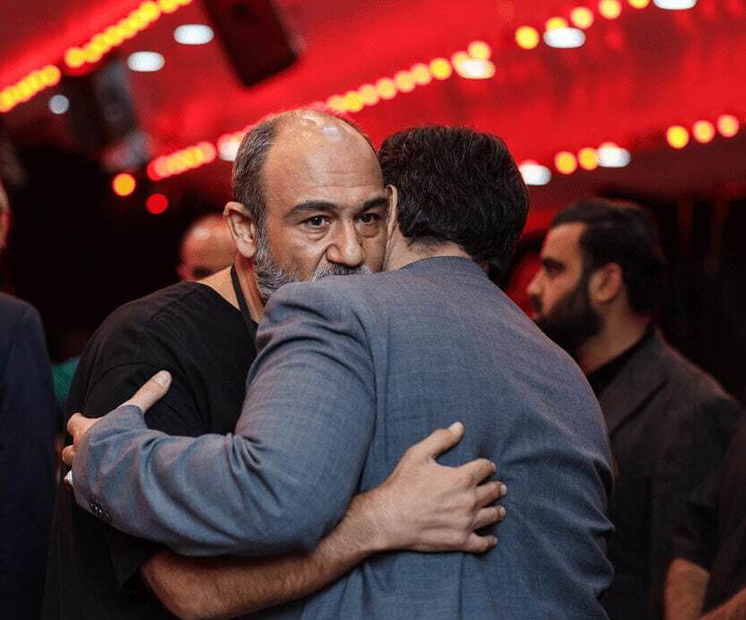 مهمانان خاص در ختم مادر مجید بنی‌فاطمه