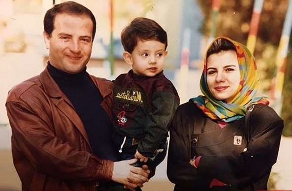 امیر کاظمی در کودکی