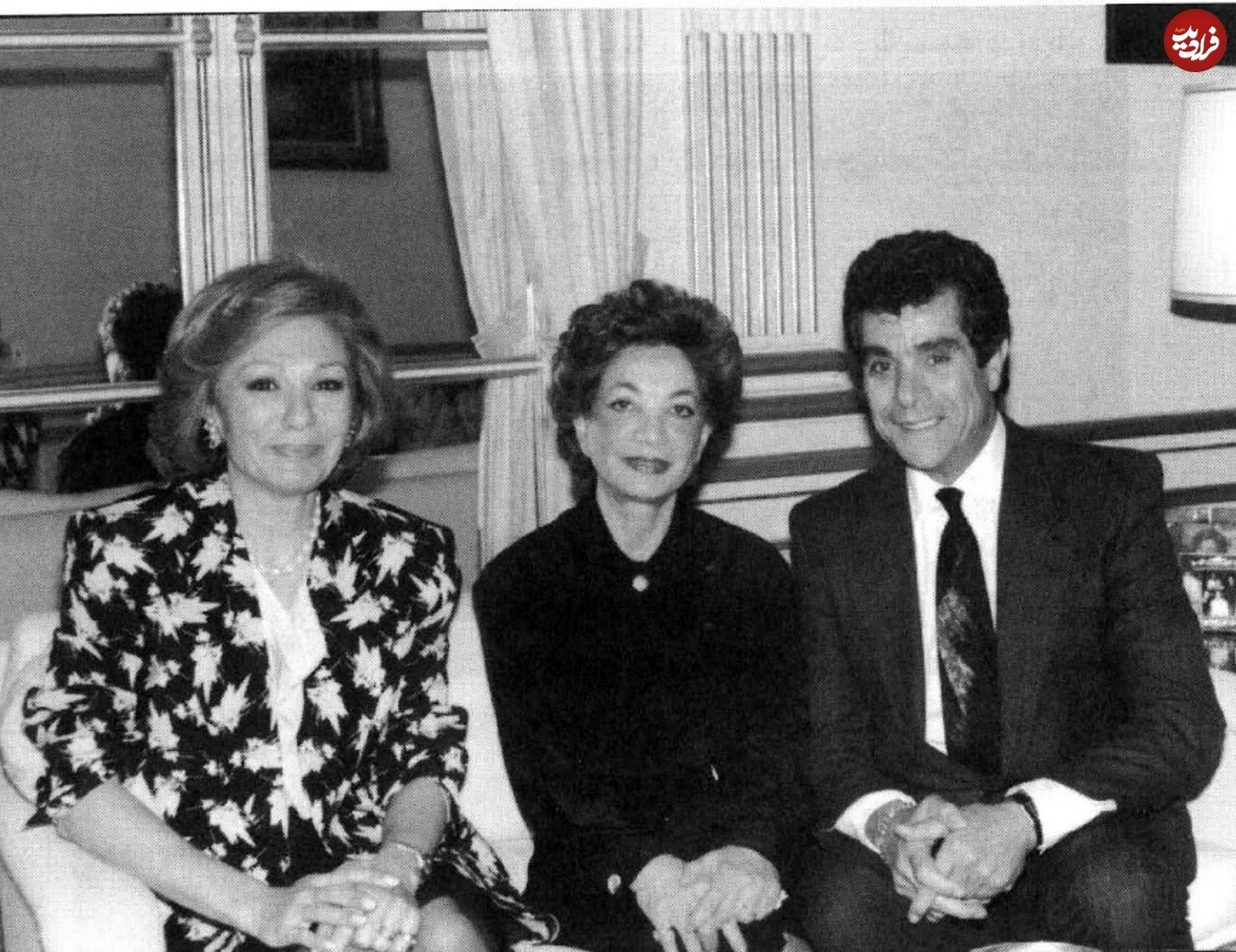 تصویری کمتر دیده شده از بهروز وثوقی با اشرف و فرح