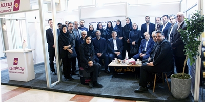 بازدید مدیرعامل بیمه نوین از نخستین همایش سالانه اکو بیمه