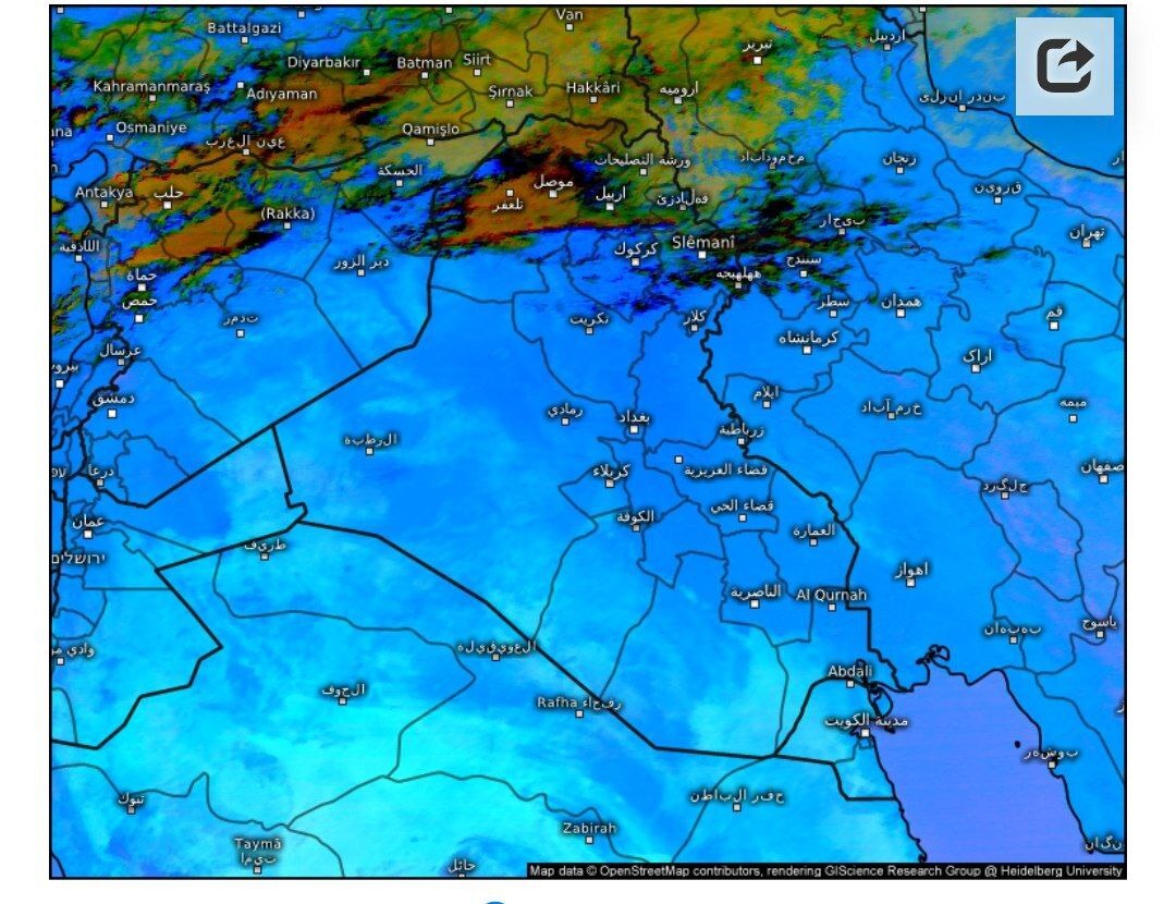 هوای پاییزی در راه ایران
