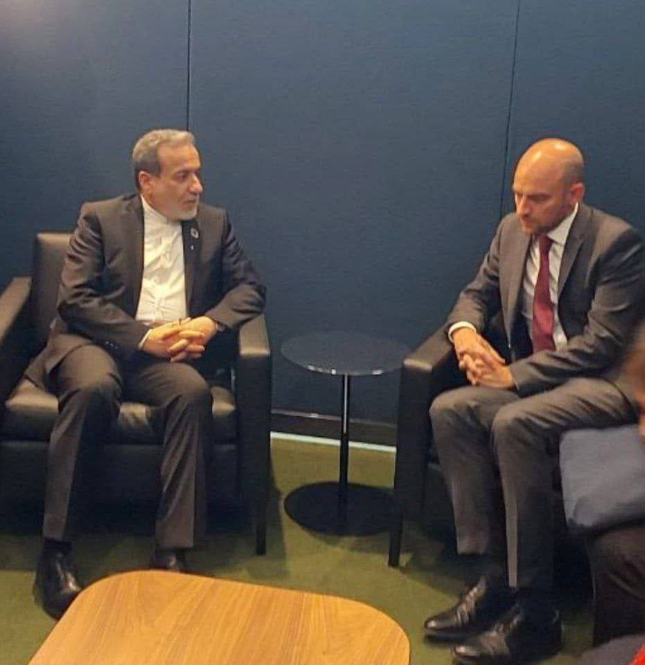 وزیران امور خارجه ایران و فرانسه