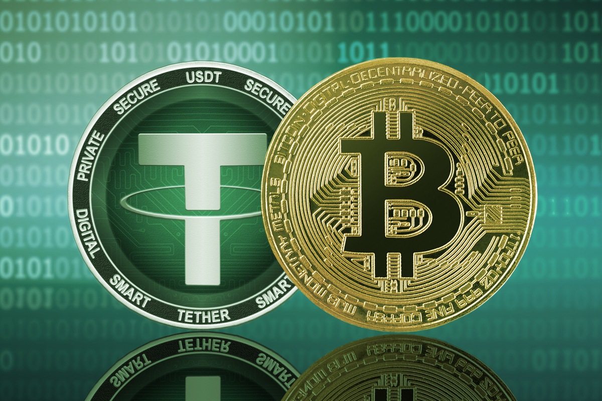 رشد تتر و بیت کوین