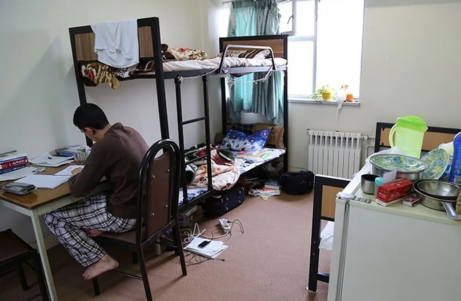 نرخ خوابگاه‌های دانشجویی