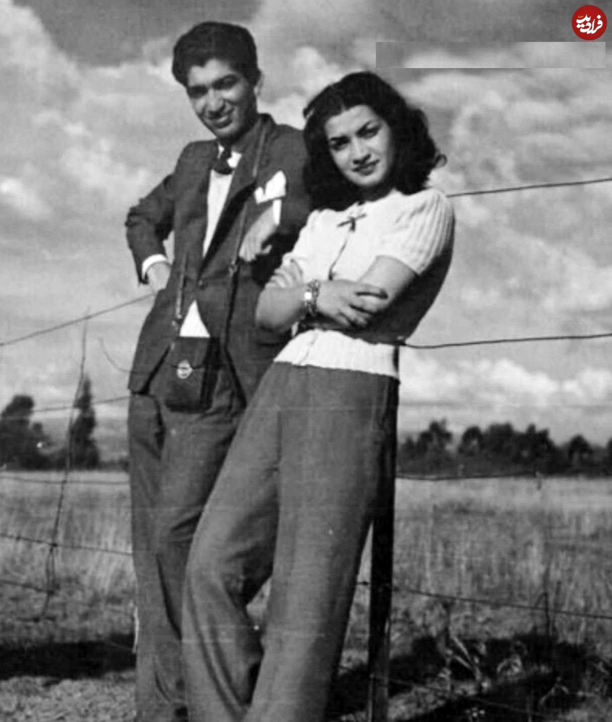 اشرف و برادرش غلامرضا پهلوی