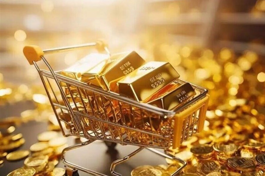 عبور قیمت طلا و سکه از نقطه اوج عبور قیمت طلا و سکه از نقطه اوج