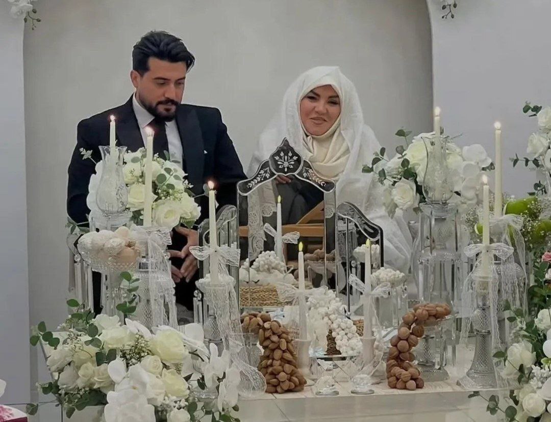 ازدواج یک خانم ۵۵ ساله با یک مرد ۳۷ ساله