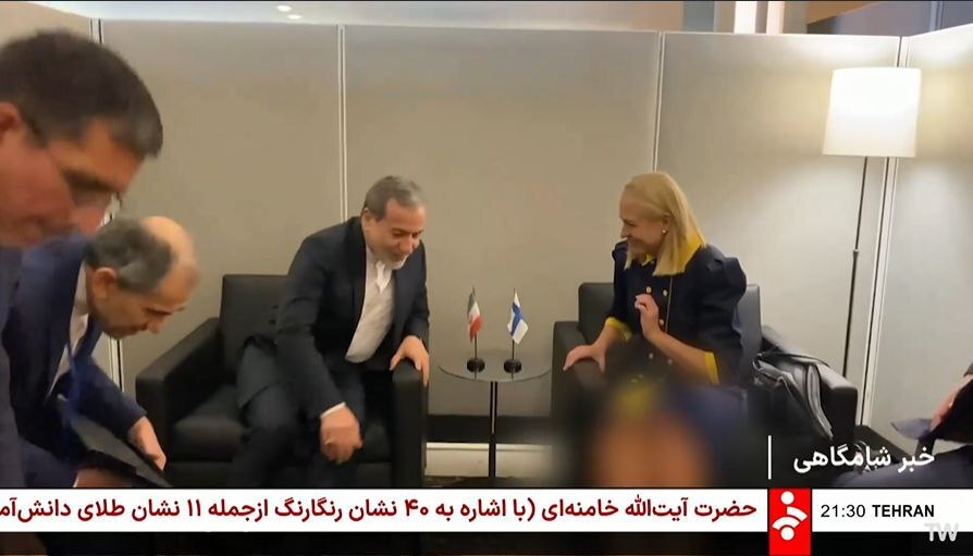 سانسور خبرساز صداوسیما هنگام پخش خبر عراقچی