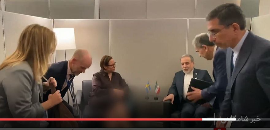 سانسور خبرساز صداوسیما هنگام پخش خبر عراقچی