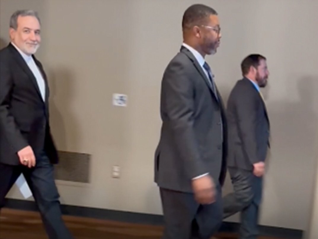 عکس/ تصویری از عراقچی لحظه ورود به شورای سازمان ملل