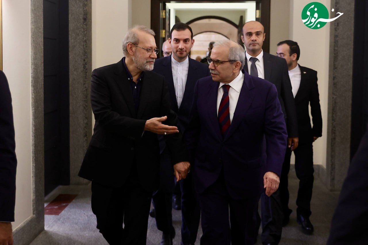 لاریجانی و نخست وزیر لبنان
