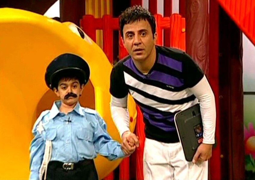 عمو پورنگ و امیرمحمد