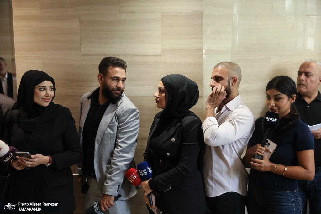 عکس/ کنفرانس خبری علی لاریجانی در بیروت