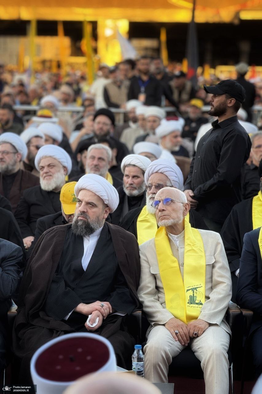 حضور متفاوت میرسلیم در مراسم سالگرد سید حسن نصرالله